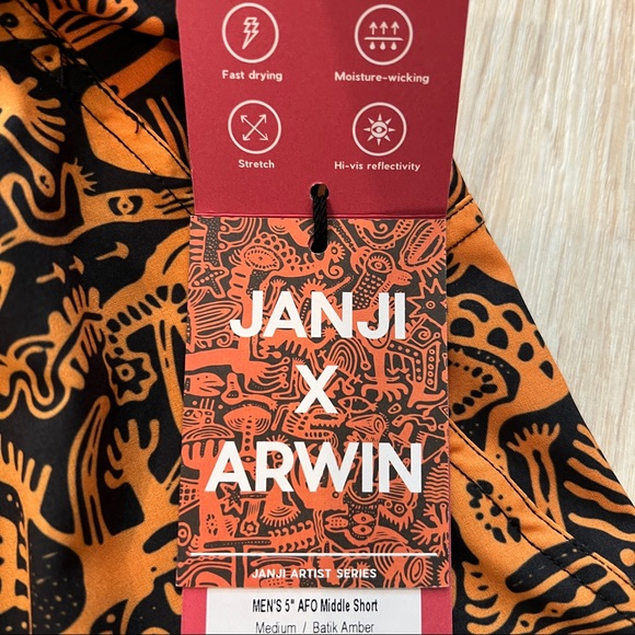 NWT Janji 5” AFO running short small - Picture 6 of 7